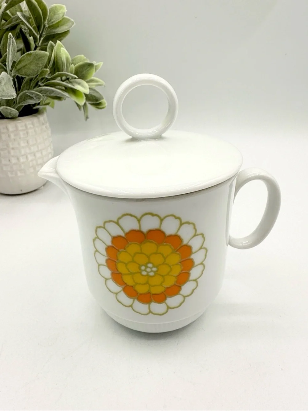 Georges Briard MCM Florette Creamer with Lid